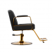 Hairdressing Chair GABBIANO ACRI GOLD black
